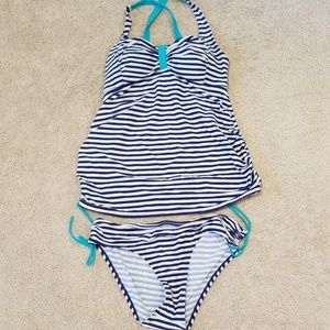 Motherhood Maternity 2 piece bathing suit